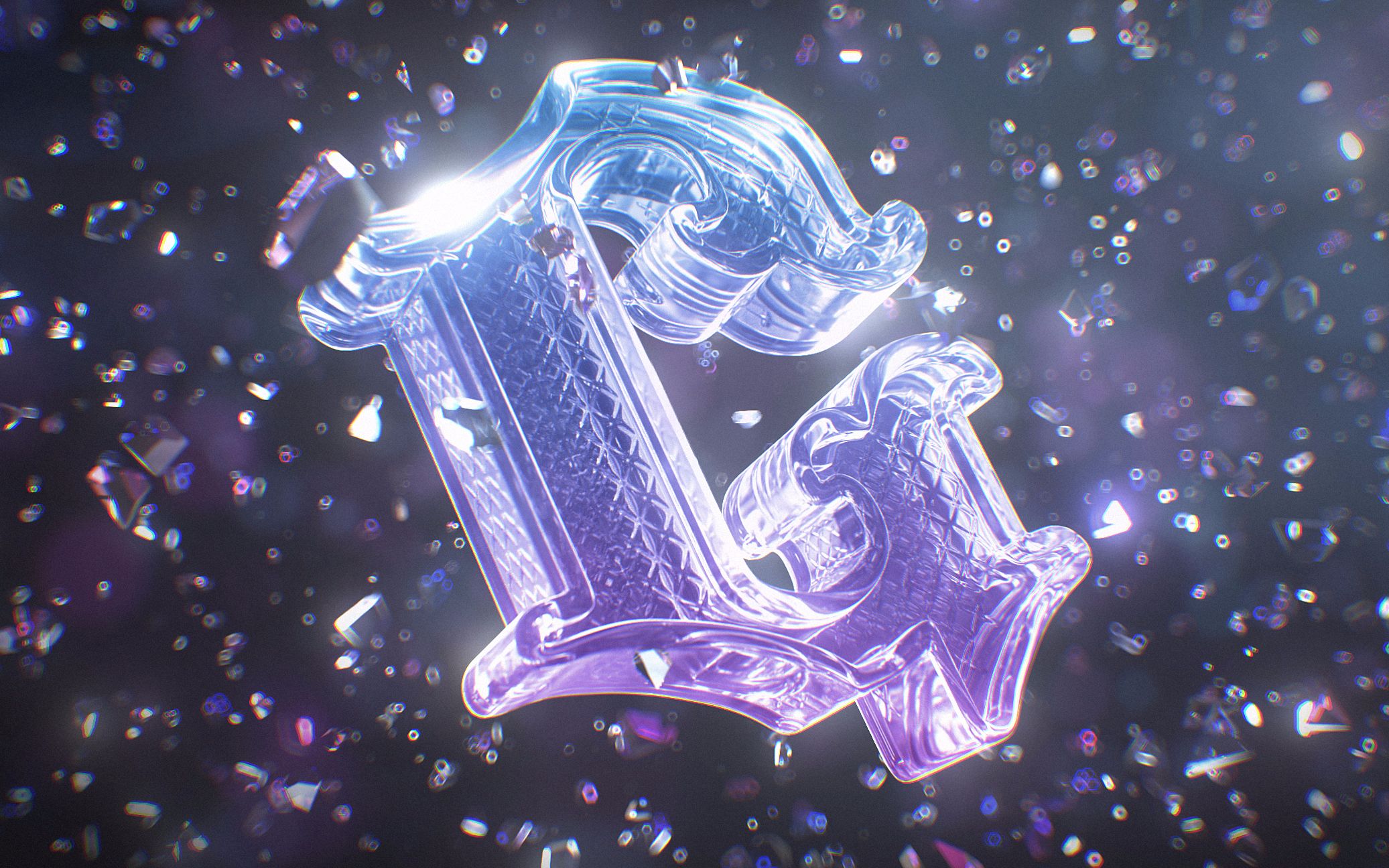 [gfriend][听音乐向]gfriend logo玻璃场景制作