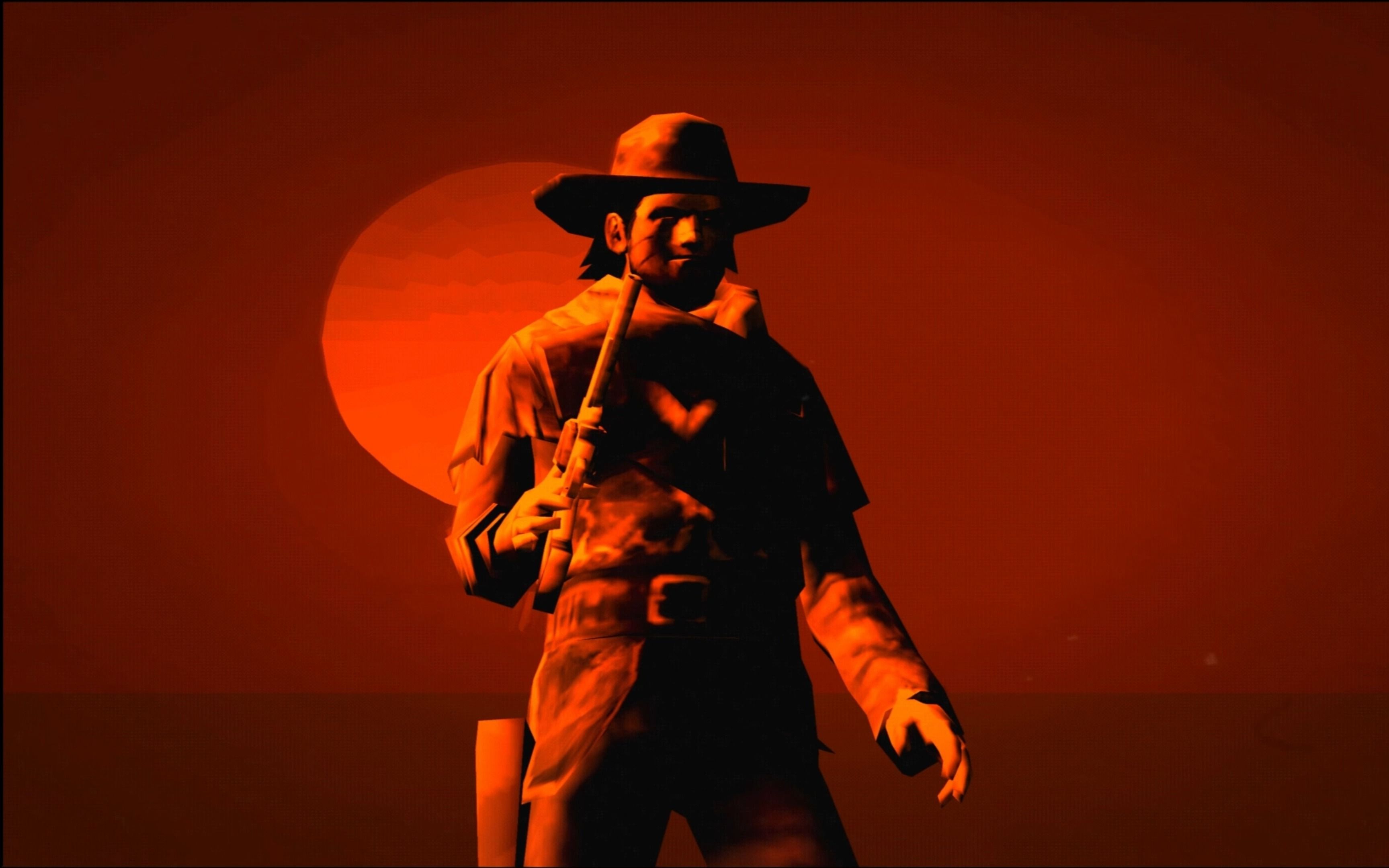 ps2《荒野大镖客》(red dead revolver)高画质模拟试玩