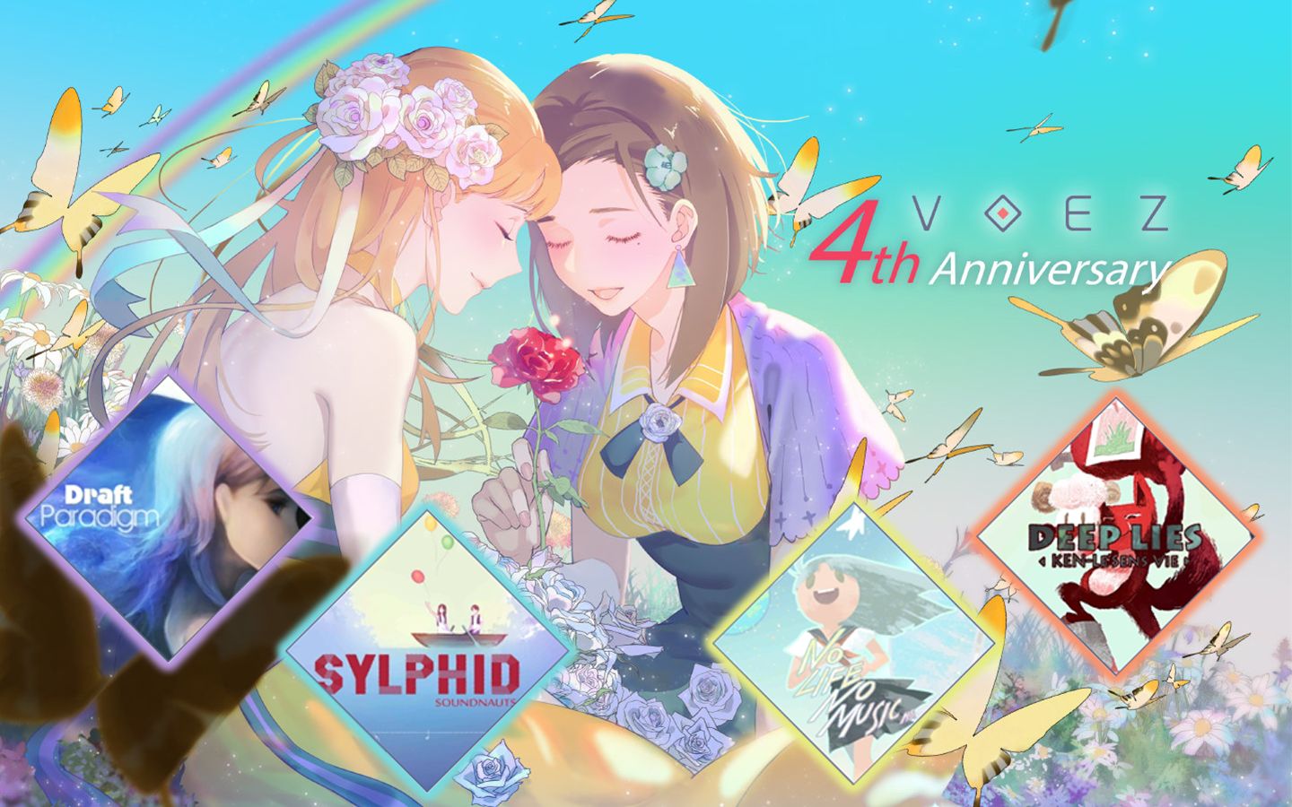 【voez兰空】4周年曲包special谱初见手元【1080p6