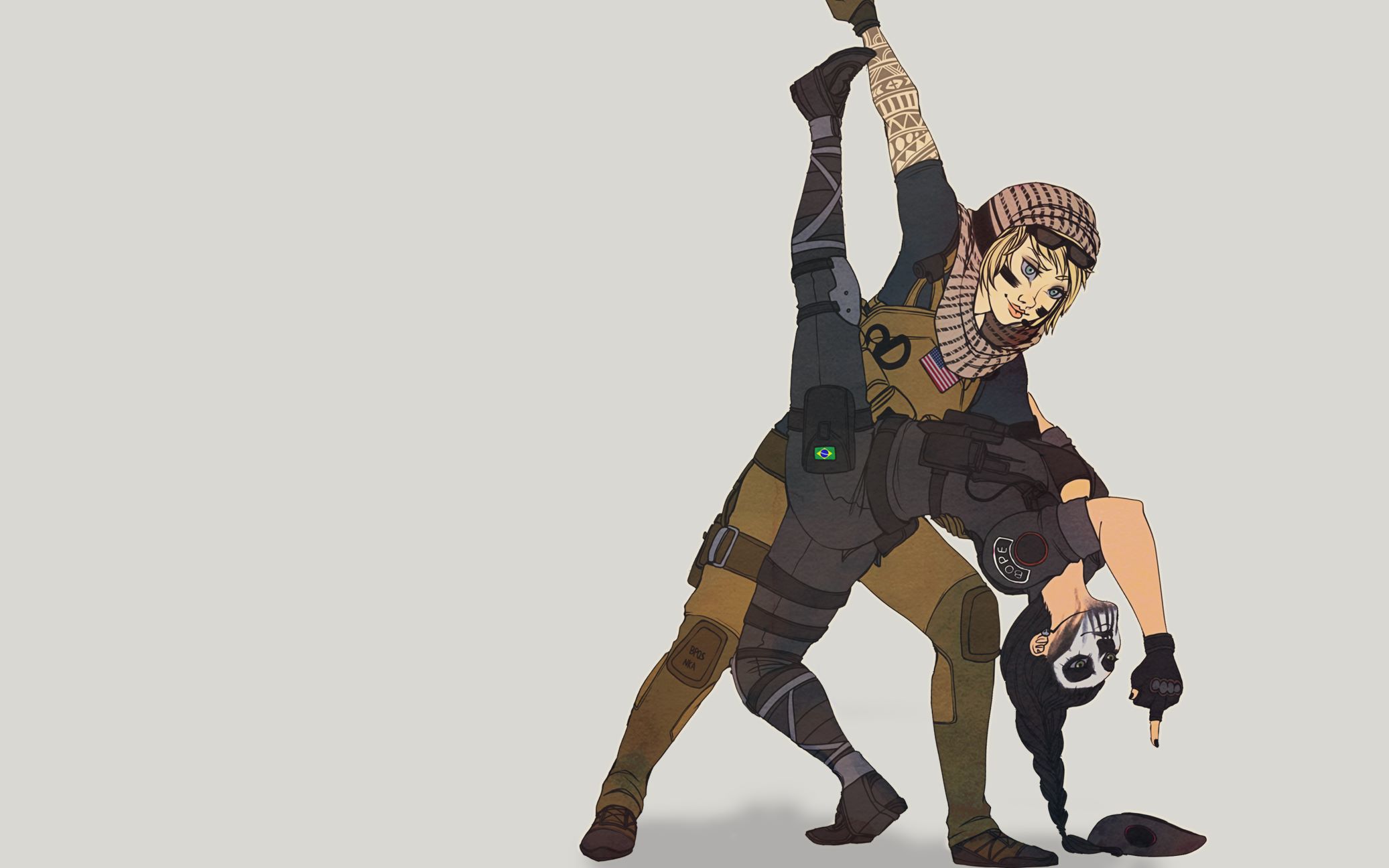 【彩虹六号】今天我大盾就要跟你卤蛋决一胜负!_哔哩哔哩_bilibili