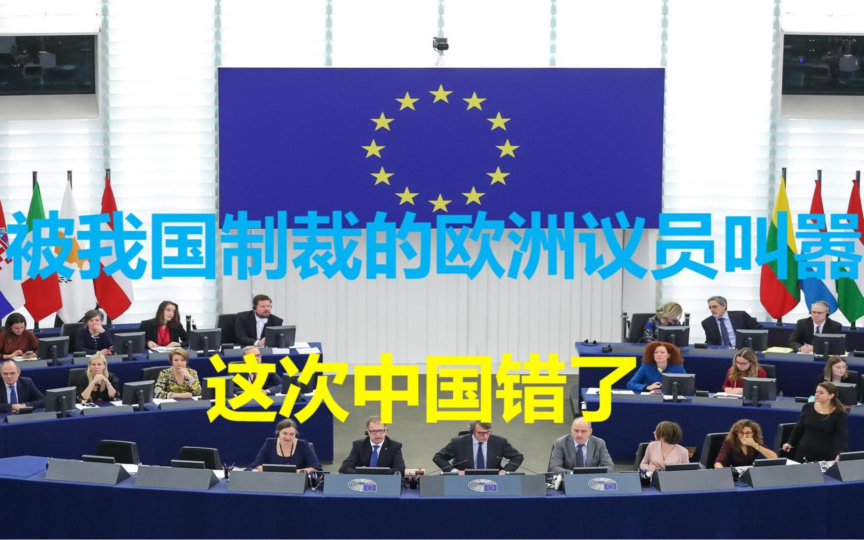 投资协定被冻结后,遭我国制裁的欧洲议员,又跳出来散播虚假言论哔哩哔哩bilibili