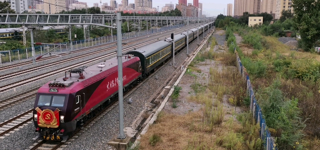 这样的挂牌车您见过么【沈局沈段hxd3d1921】