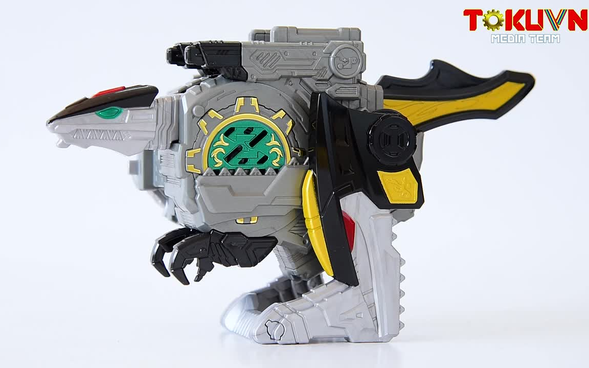 万代dx 机界战队全开者 龙皇齿轮 音效展示【速运】