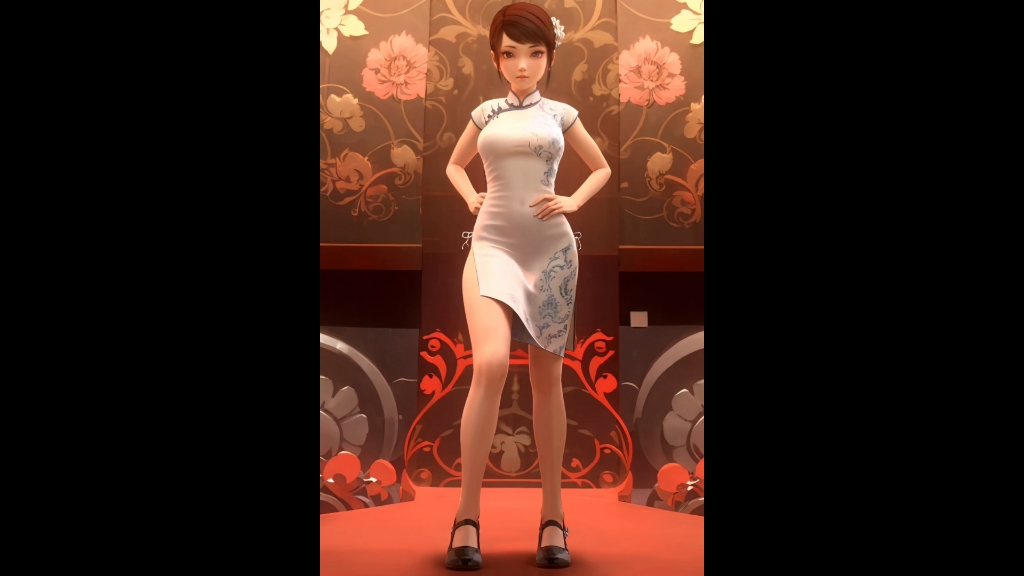 纳米核心之旗袍冰糖心2