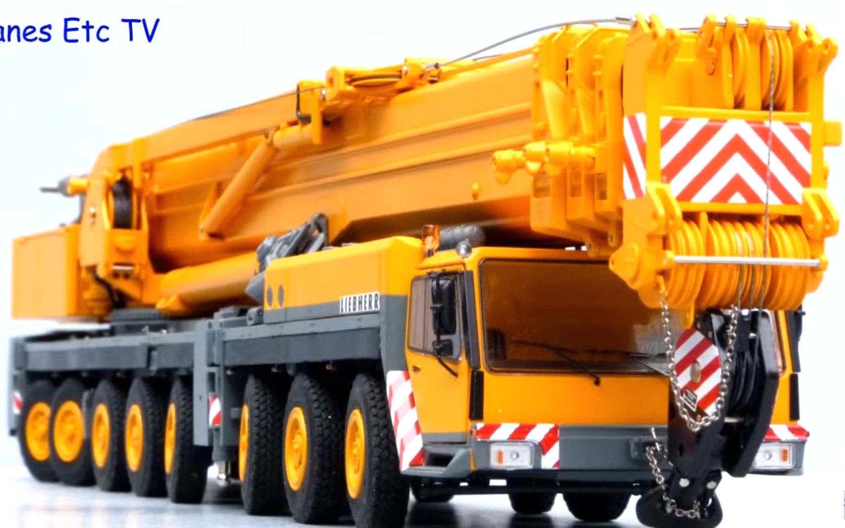 利勃海尔 liebherr ltm1400起重机静态模型