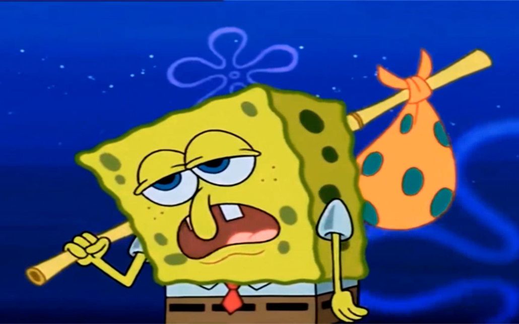 海绵宝宝离家出走,再不回比奇堡,摔下悬崖都没人知道!