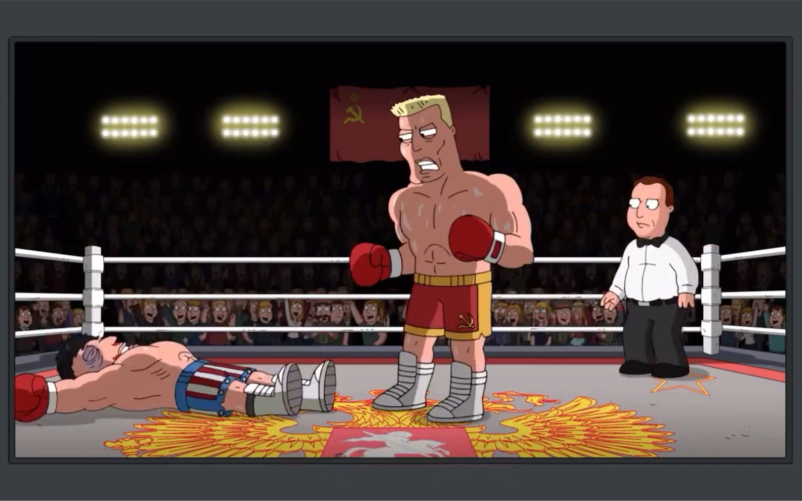 出生们不得不看毛子翻牌的洛奇4