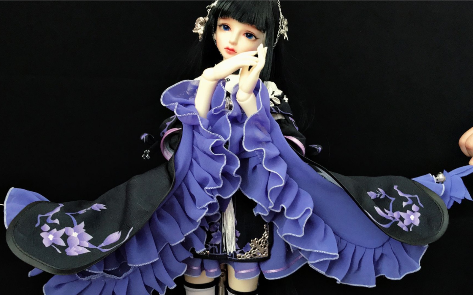 bjd雪河花萝娃衣制作教程