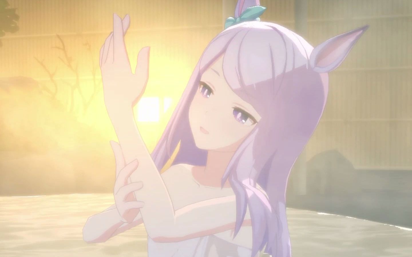 赛马娘目白麦昆温泉剧情出浴片段