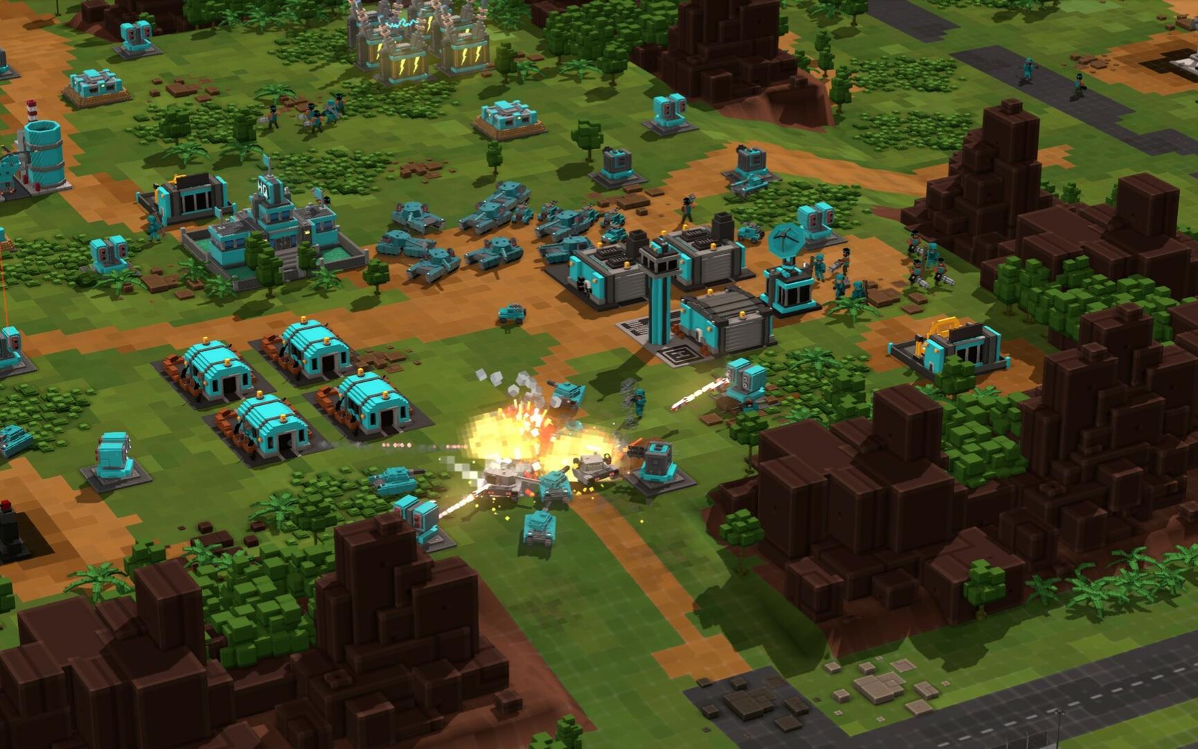 新款rts《9-bit armies: a bit too far 9位军团》即时战略游戏