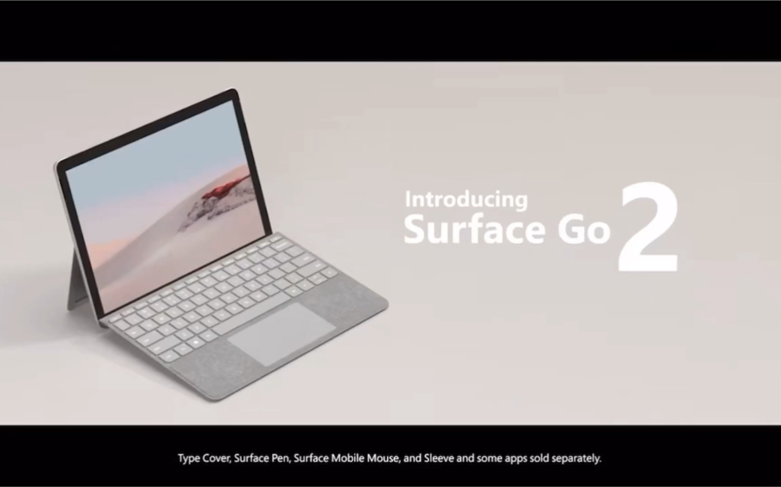 微软 microsoft surface go 2官方宣传片