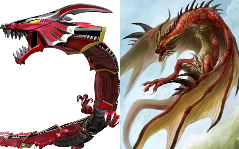 byk制作假面骑士龙骑契约兽与原型动物对比