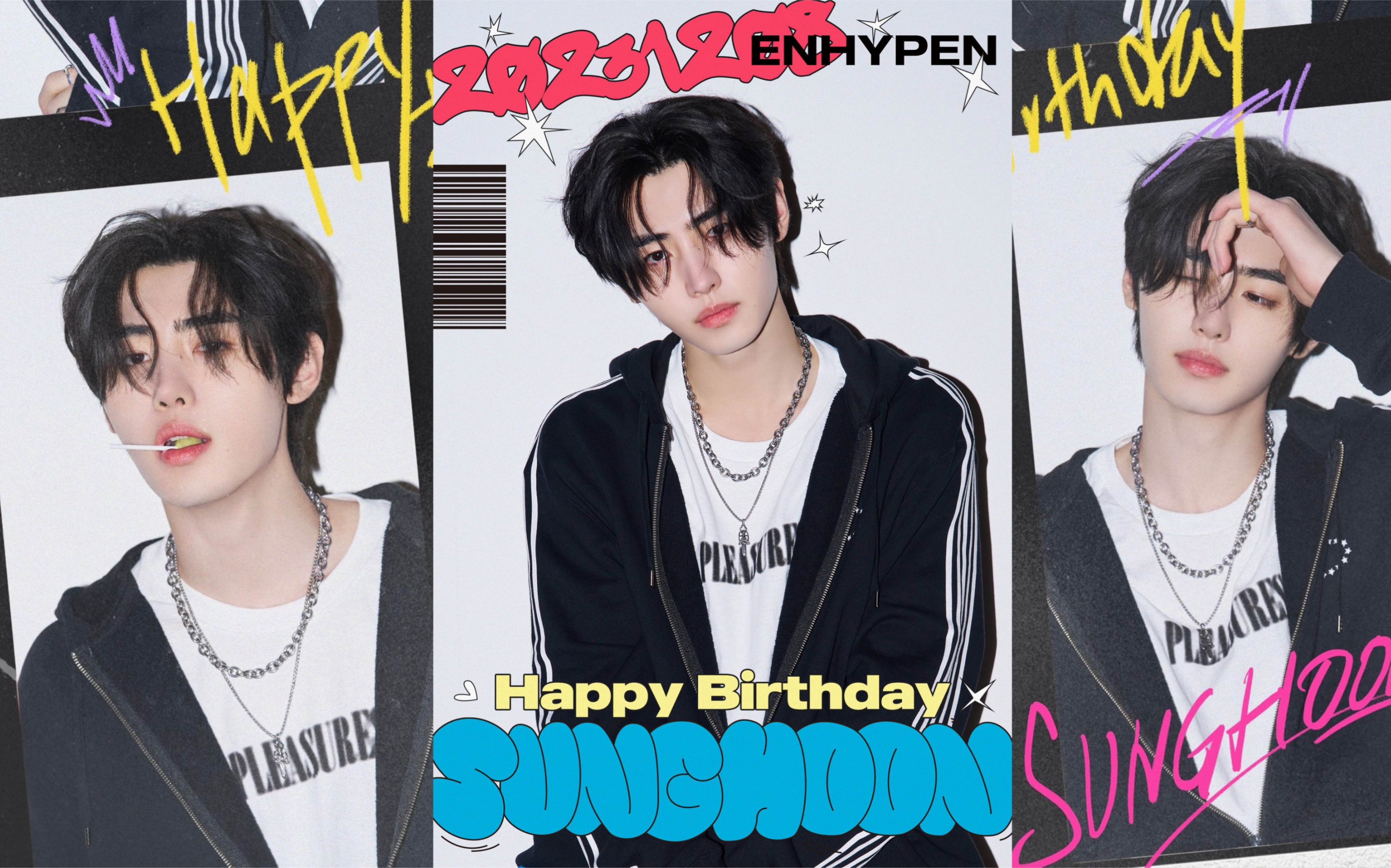 【en手册生贺】231208 朴成训生日快乐7815#白雪般_降临的_12月的