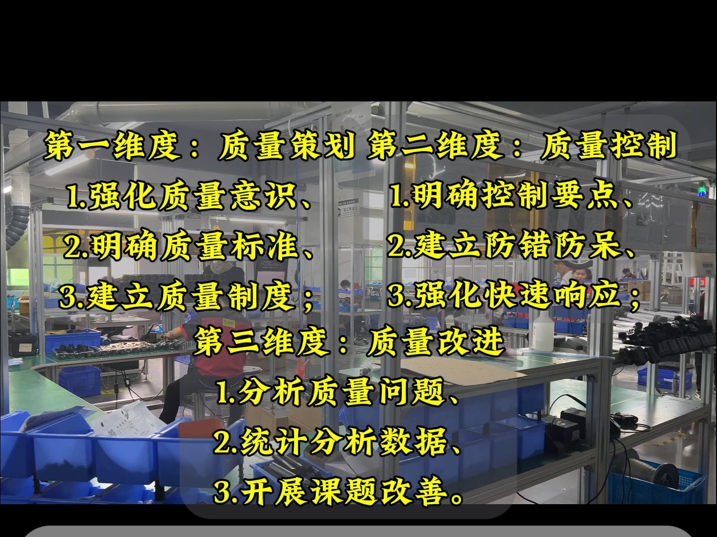 三个维度提升质量管理,做好提升品质质量30%!哔哩哔哩bilibili