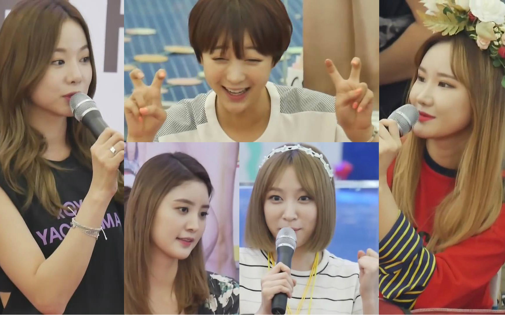 【exid】exid 签名会片段 hani 正花 全员 160717