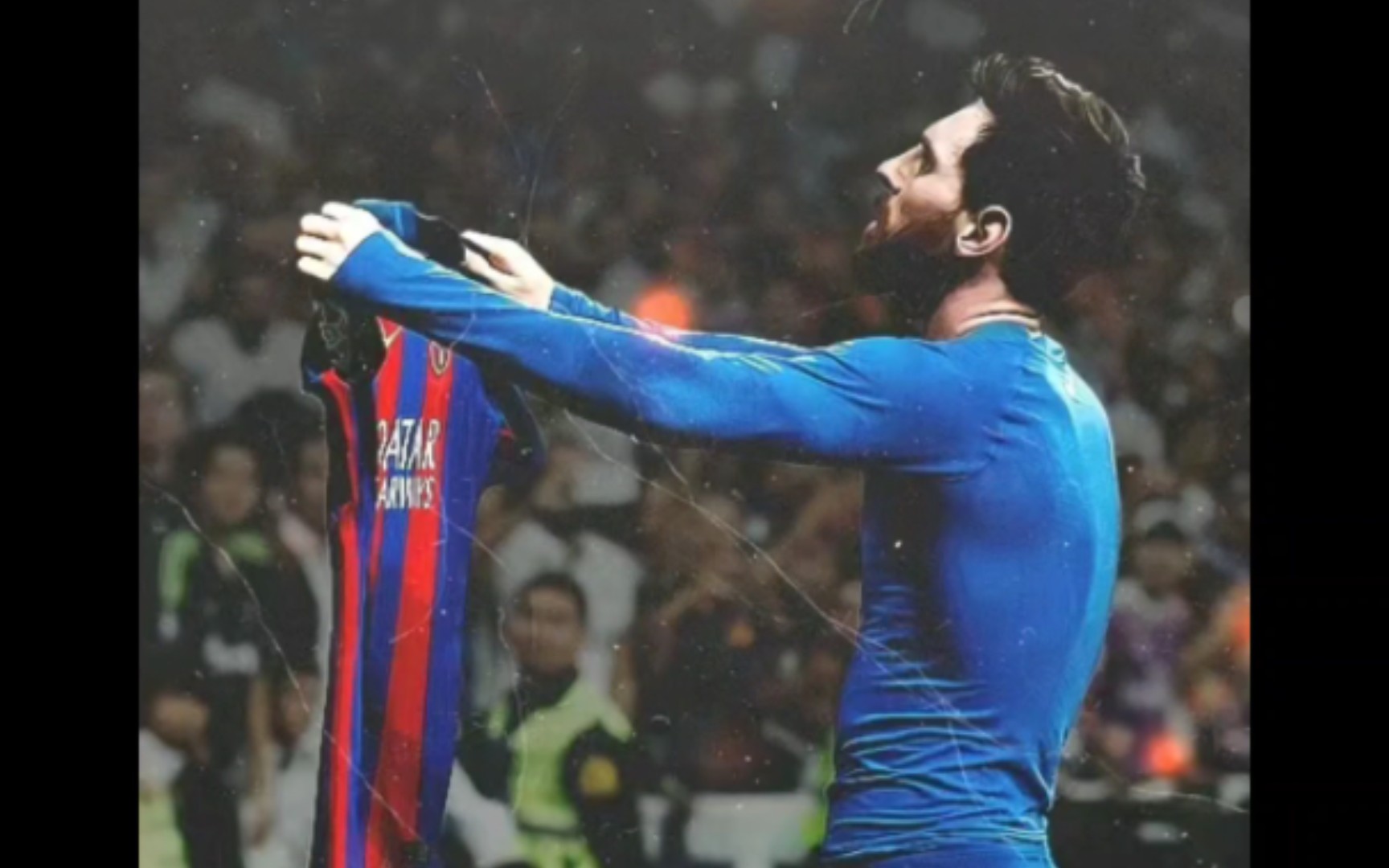 【王者之态】之 梅西伯纳乌晒球衣梅老板