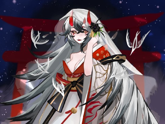 《阴阳师》茨木童子女体 稿件展示