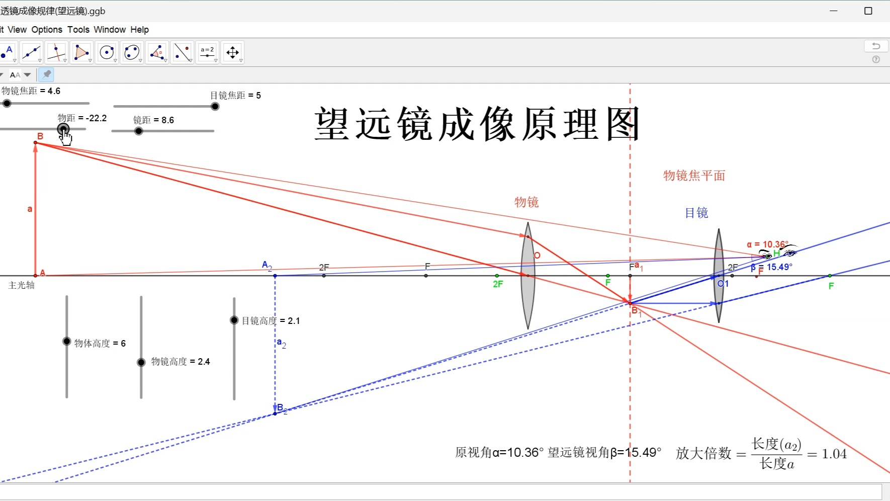 望远镜成像图图片