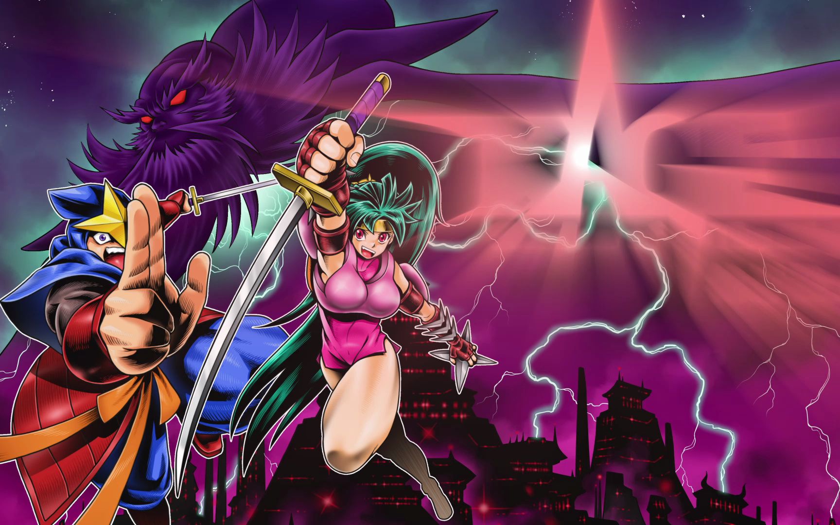 fc经典游戏《赤影战士》重制版曝光!2024年春季登陆全平台