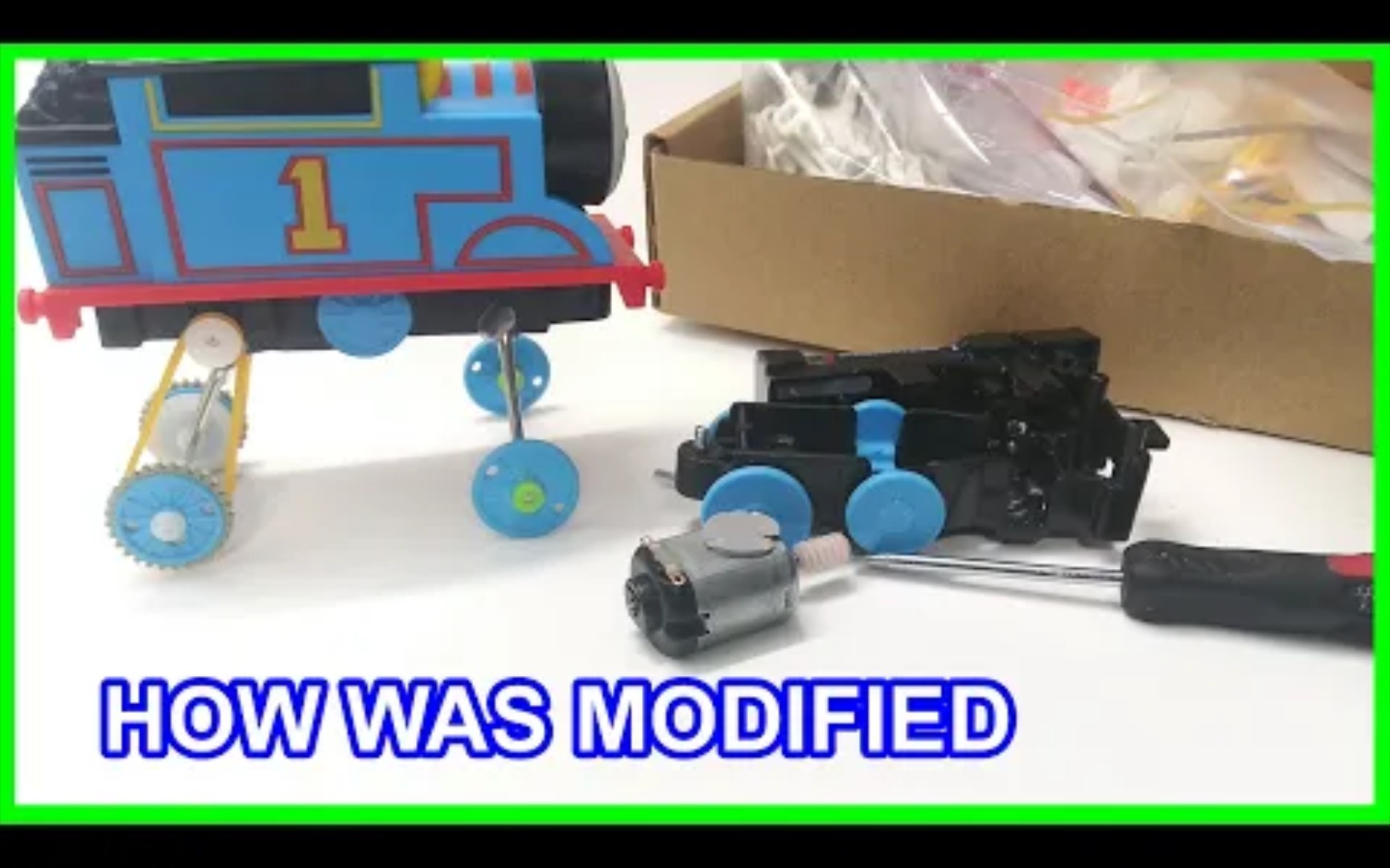 [图]How was modified, Trackmaster custom Thomas