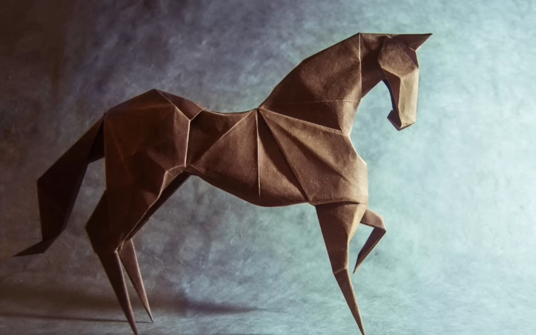 【jms origami】马折纸教程origami horse by hideo komatsu