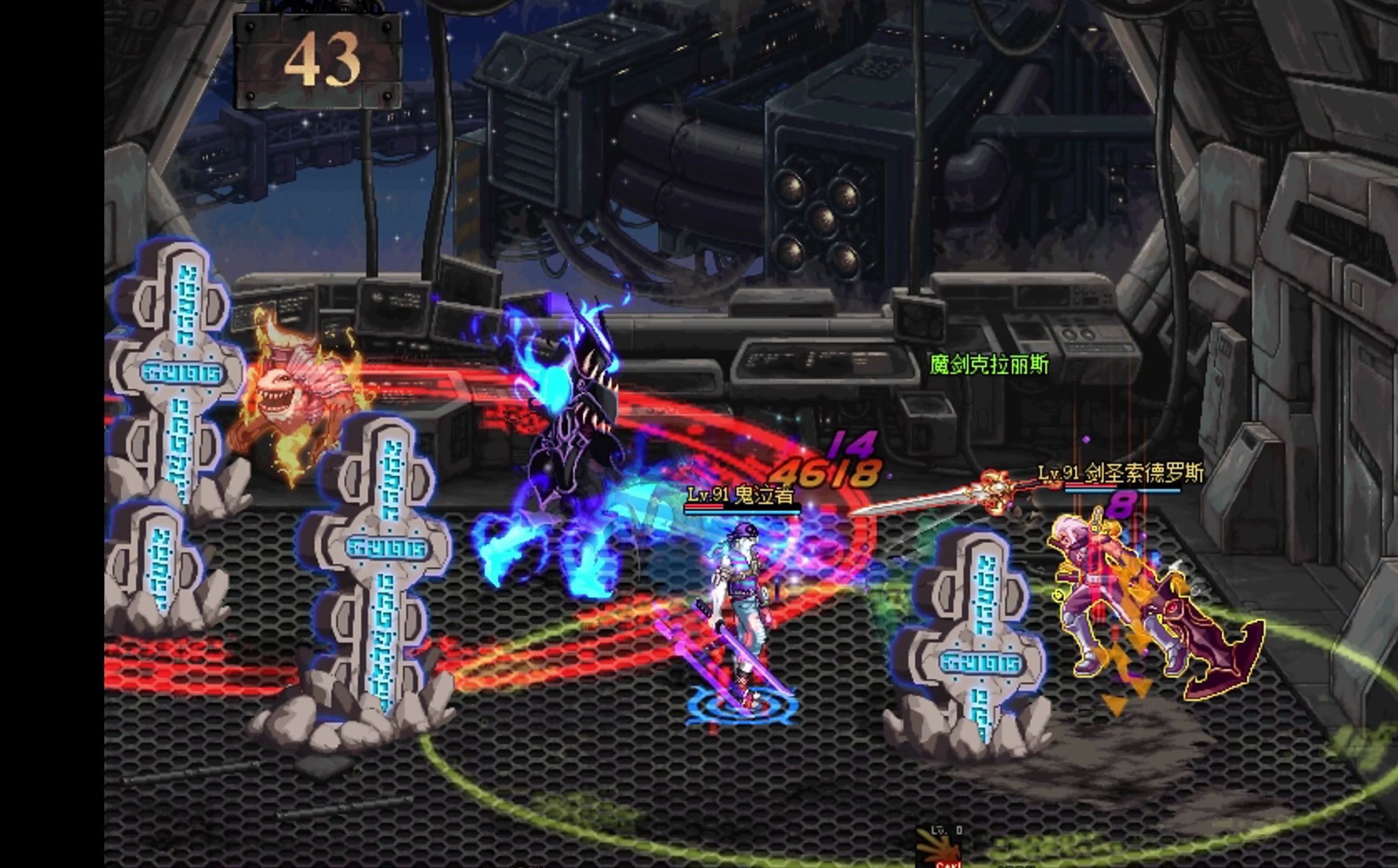 dnf斗蛐蛐-索德罗斯vs自制apc四号鬼泣