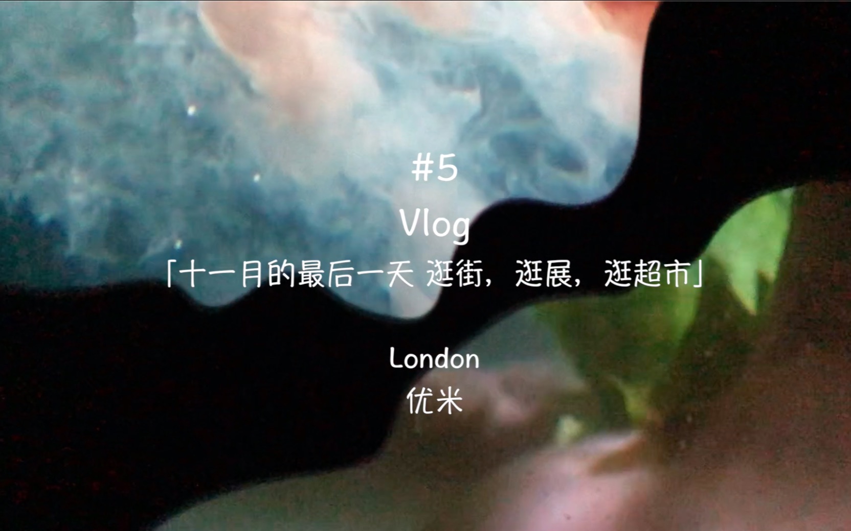 #5 vlog | 逛街,逛展,逛超市 | 十一月的最后一天. by优米哔哩哔哩bilibili