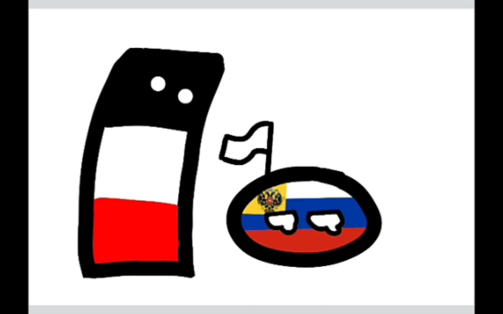 波兰球沙俄图片