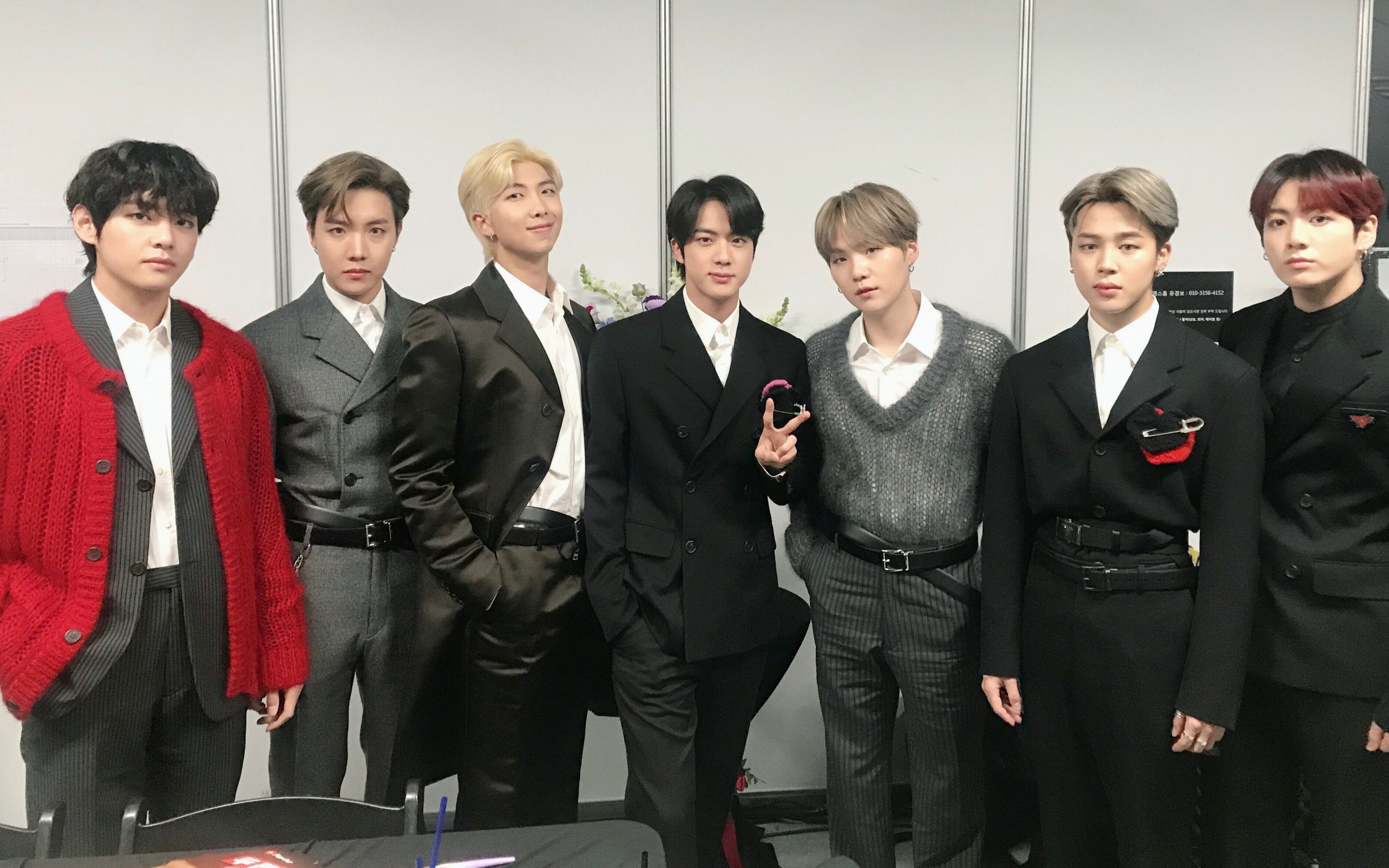 【防弹少年团】191130 bts 2019mma reaction反应合集