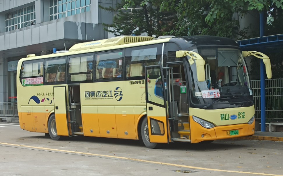 pov鹤山公交云乡市场572鹤山汽车总站江门572路鹤山汽车总站方向全程