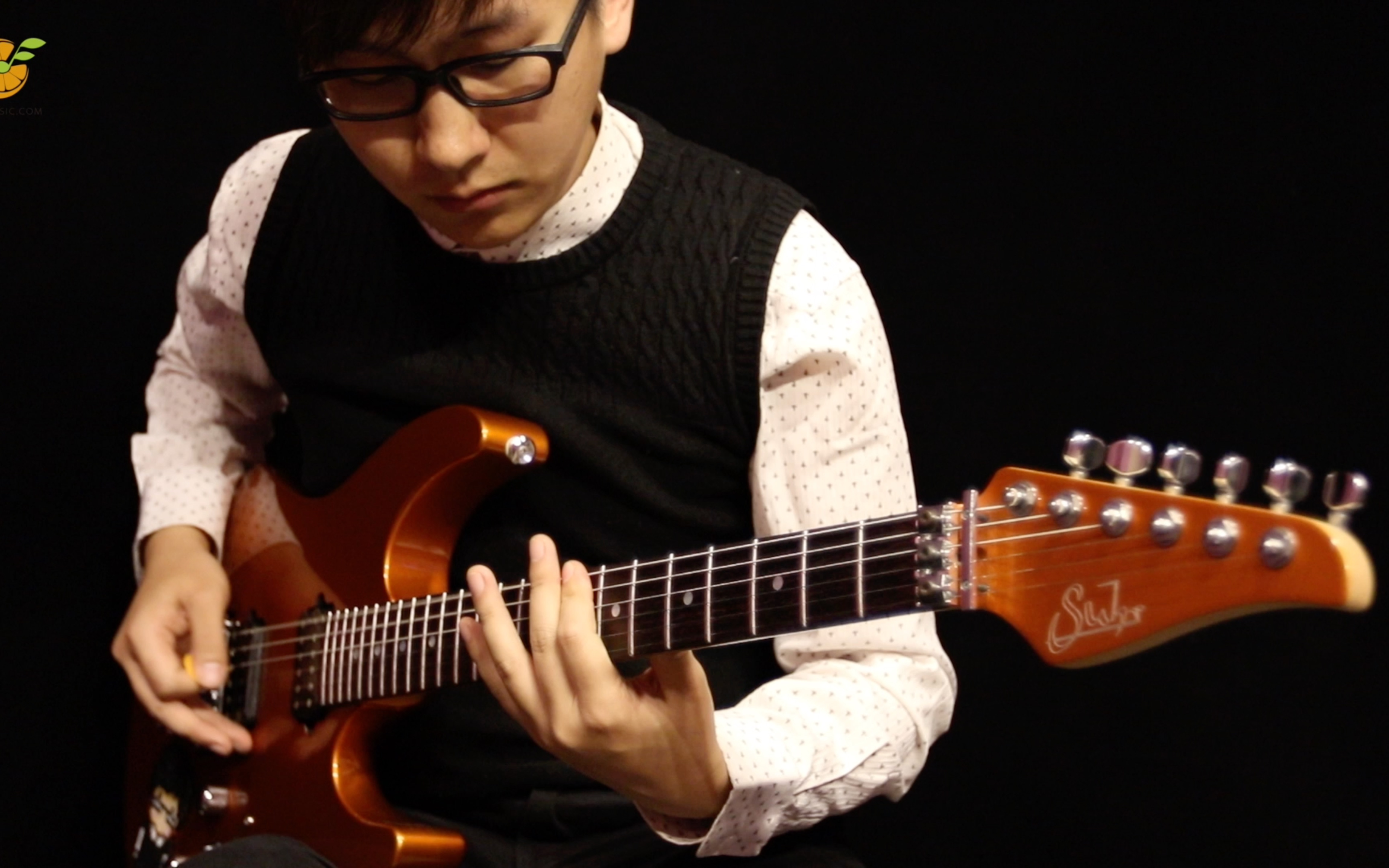 电吉他演奏妖精的尾巴ost雷炎龙的怒吼桔子音乐石珈铭