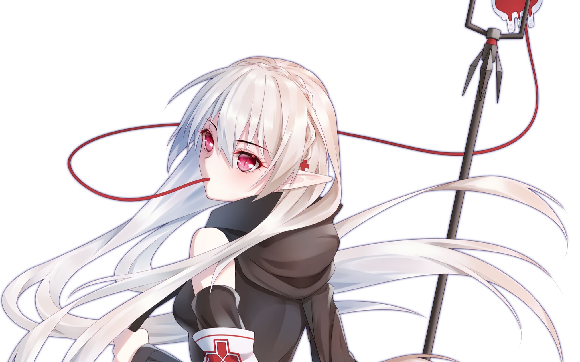 明日方舟告别大佬玩具华法琳一技能配合陈实战演示