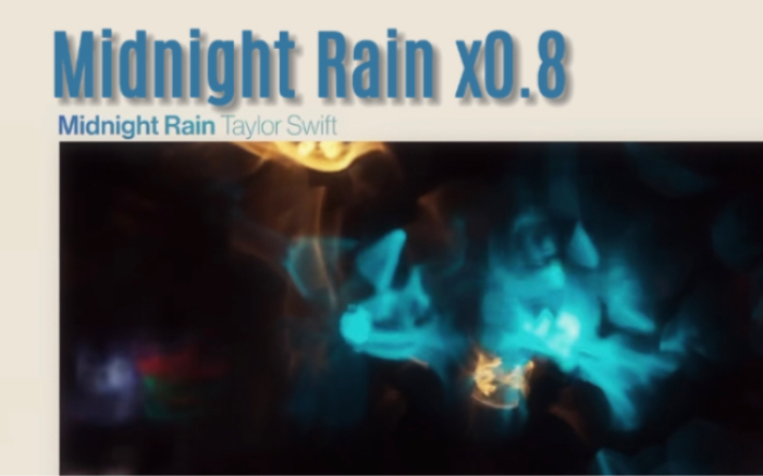 [图]【Midnight Rain】x0.8杜比极致低音- Taylor Swift