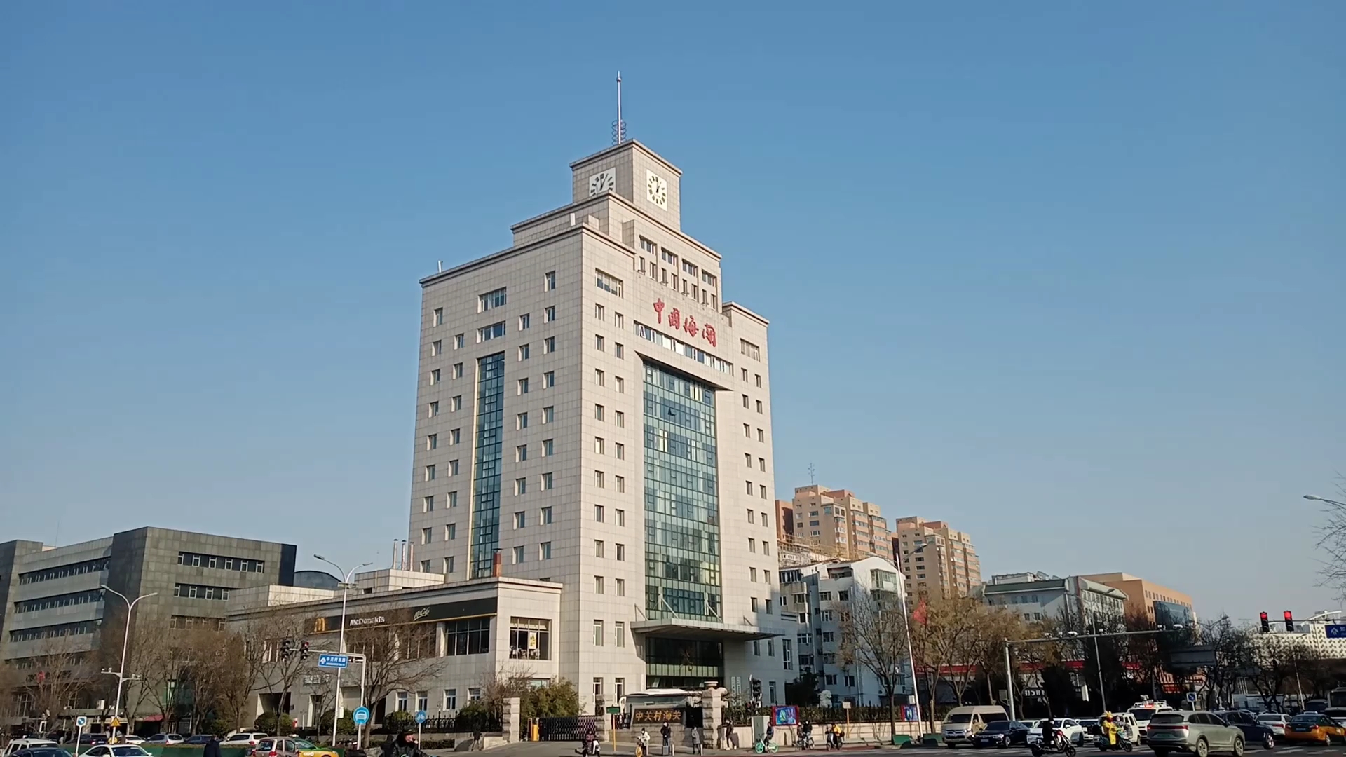 中关村海关钟楼13点(不报时)