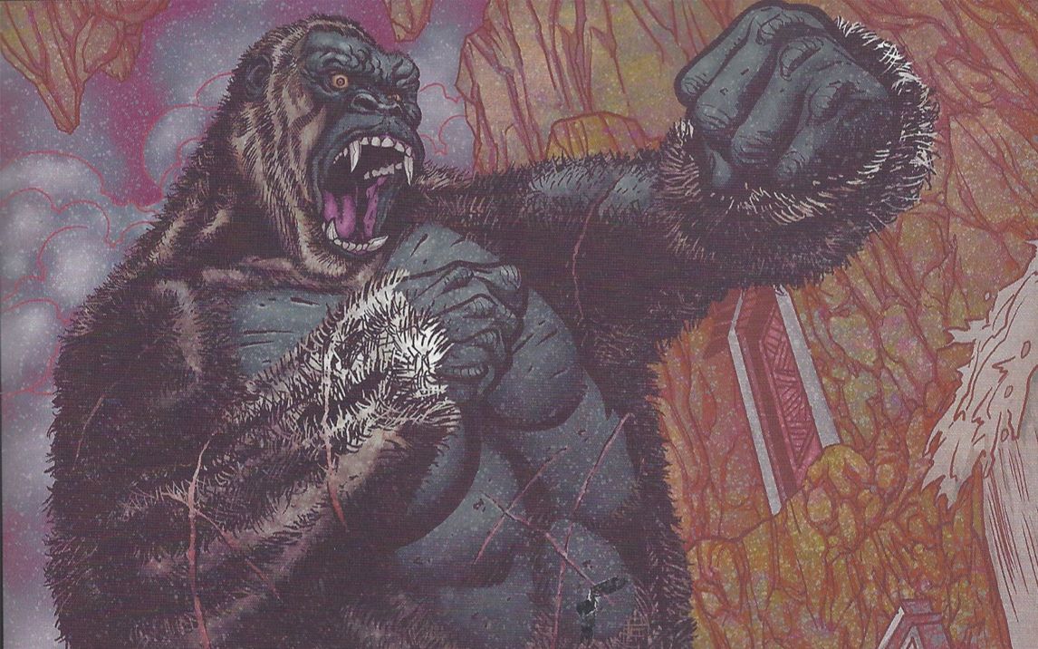 活动作品远古最强金刚王徒手击败哥斯拉解读两大怪兽的世仇以及结局