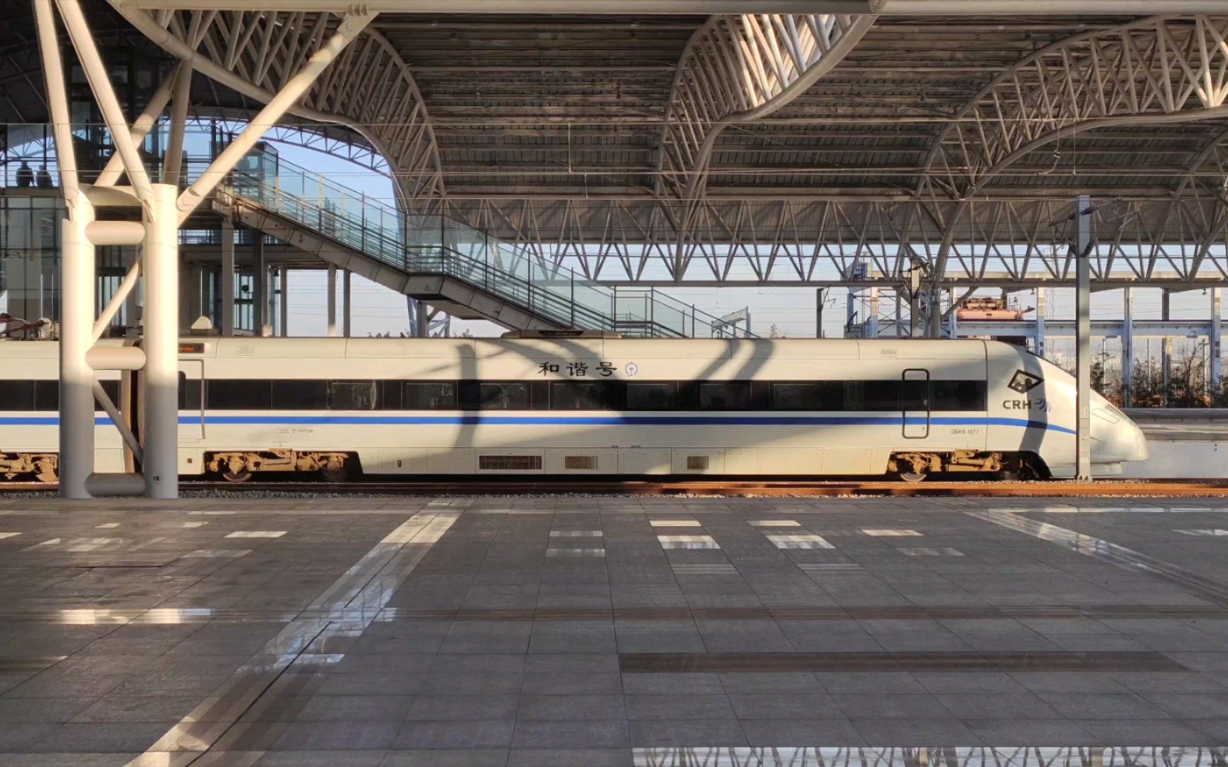 12月18日摄 d3125 淮安东—深圳北 crh1b-1077_哔哩哔哩_bilibili