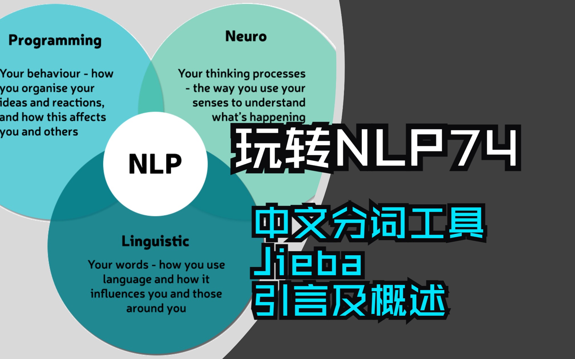 玩转NLP74:中文分词工具Jieba引言及概述哔哩哔哩bilibili