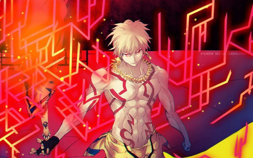 【fgo】吉尔伽美什——神话礼装【3破卡面动态化尝试】