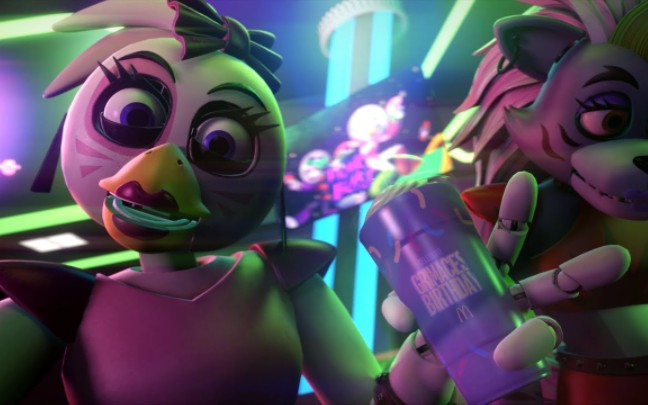 【fnaf/中字】grimace shake...