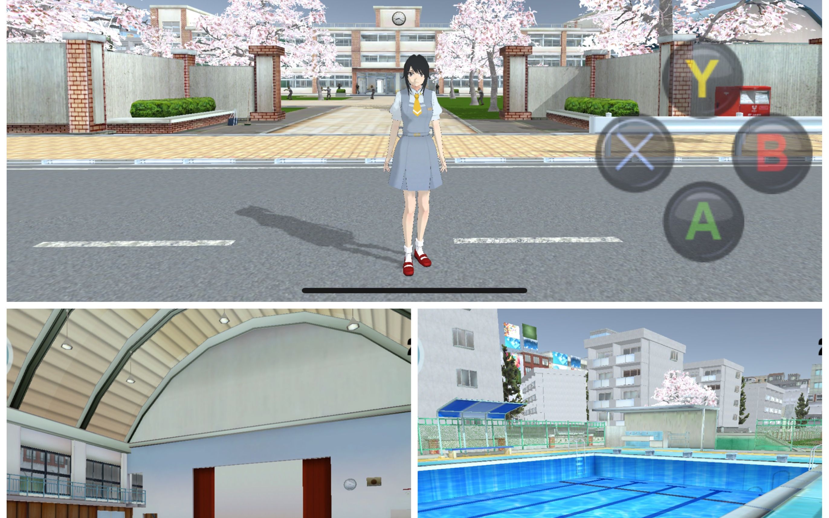 [图]High School Simulator 2019 Preview Update (2018_12_15 New Pool and Gymnasium )