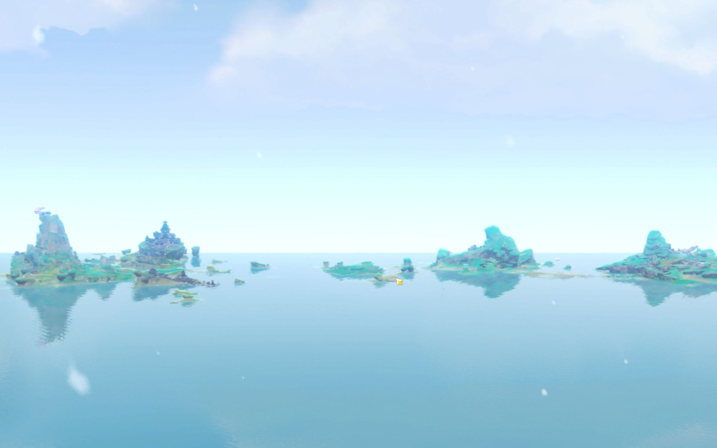 原神这就是没有雾的雪山吗爷爱了