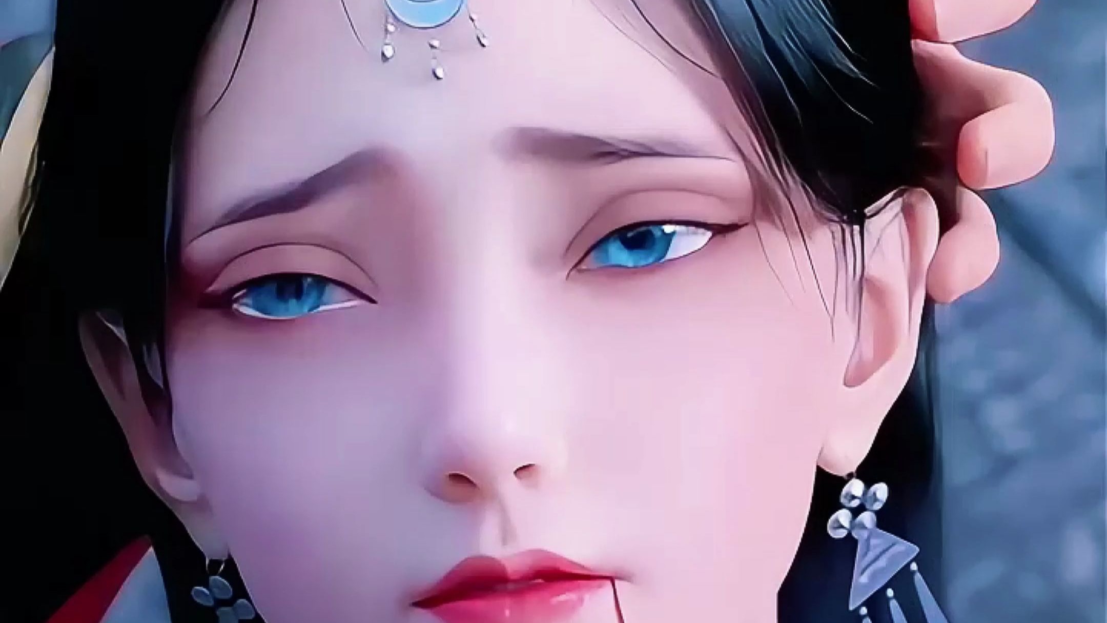 美女公主"柳如烟"为爱牺牲 #高清国漫女神壁纸 #绝世美颜 #柳如烟