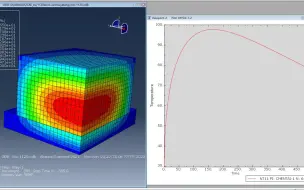 Download Video: abaqus模拟混凝土承台热力耦合分析（hetval,film子程序）
