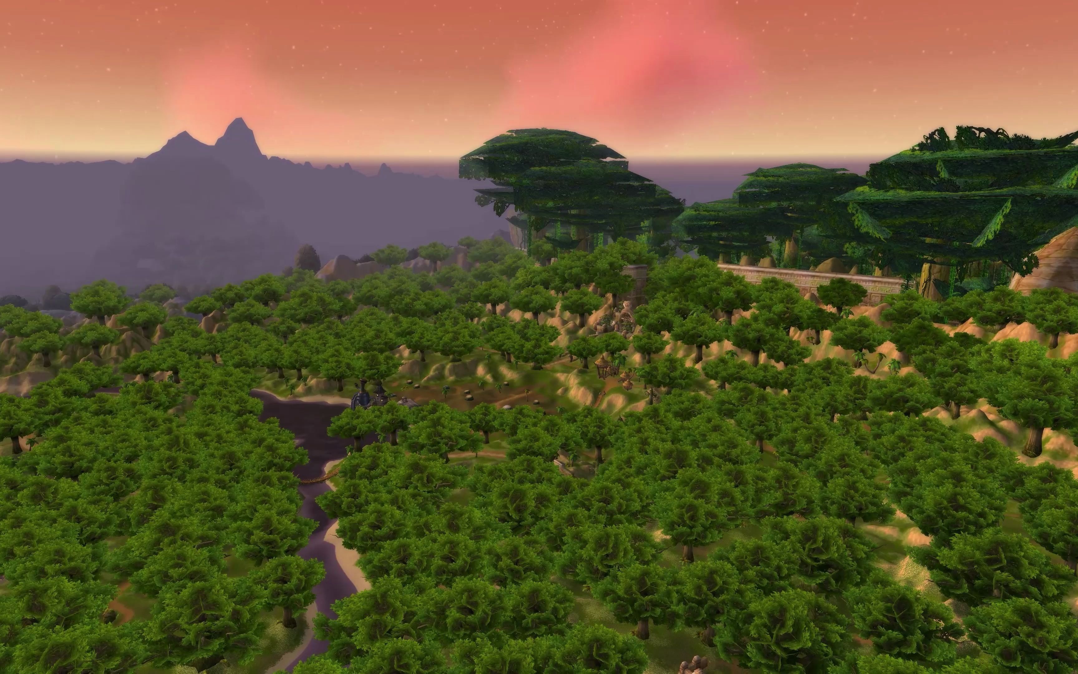 4k魔兽世界风景 极致光追 10档特效 艾泽拉斯东部王国_哔哩哔哩_bili