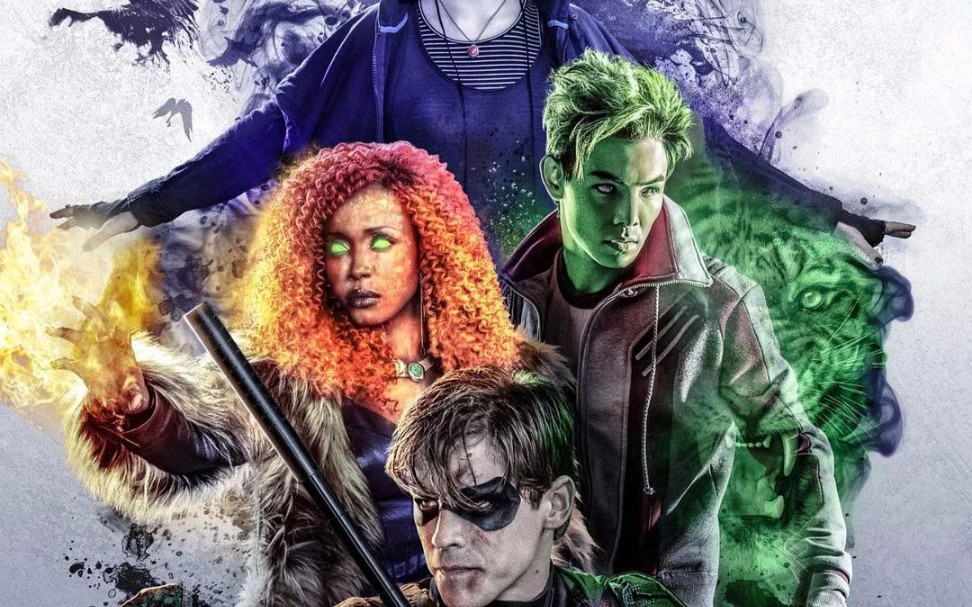 dc美剧泰坦第一季精彩打戏合集