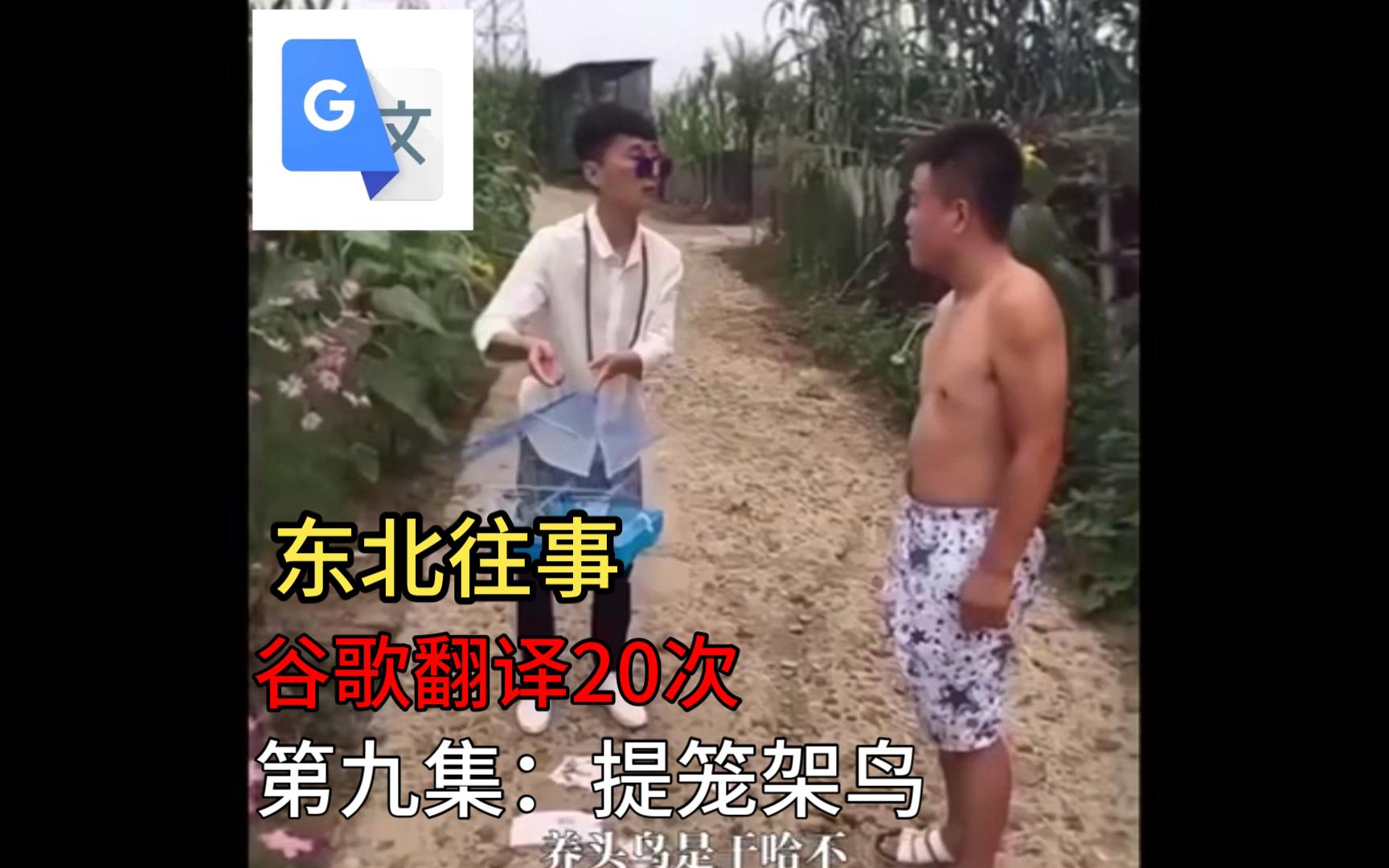 《东北往事》,但是谷歌翻译20次(第九集:提笼架鸟)哔哩哔哩bilibili