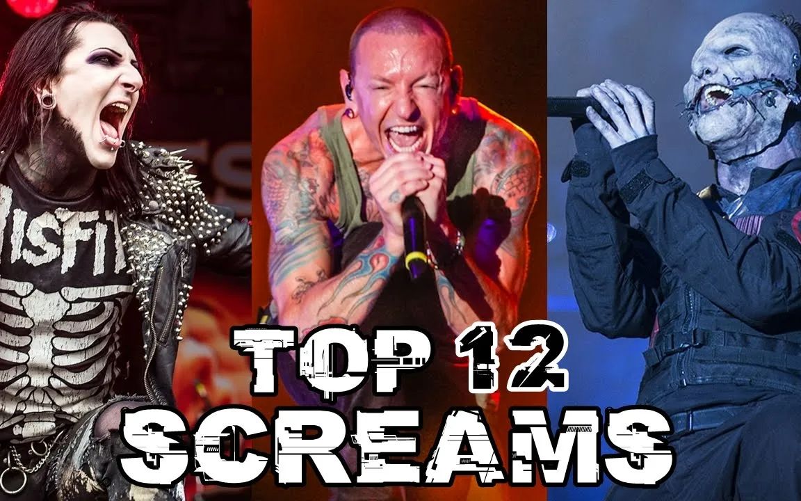 【摇滚现场TOP12的嘶吼】TOP 12 SCREAMS哔哩哔哩bilibili