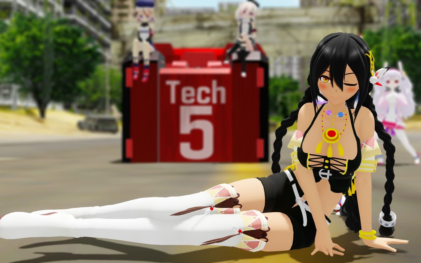 mmd碧蓝航线南达科他骚起来也是很可怕的conqueror