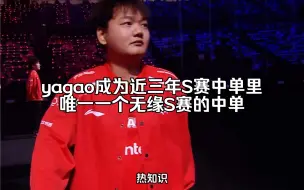 Descargar video: Ruler尽力了，yagao成为近三年S赛中单里唯一一个无缘S赛的中单