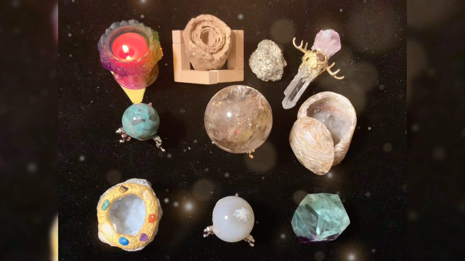 20220630,奇门遁甲水晶阵,聚天地能量为所用(看评论区喔)